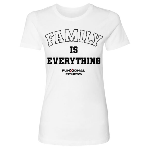 FAMILY IS EVERYTHING - WOMEN'S FITTED T-SHIRT - $KUFJSC$ Thumbnail