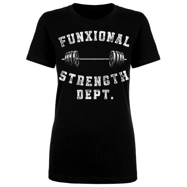 STRENGTH DEPT - WOMEN'S FITTED T-SHIRT - $YFDPKJ$ Thumbnail